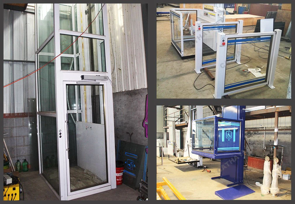 product-1010-700 Wheelchair Lift For Home-real order