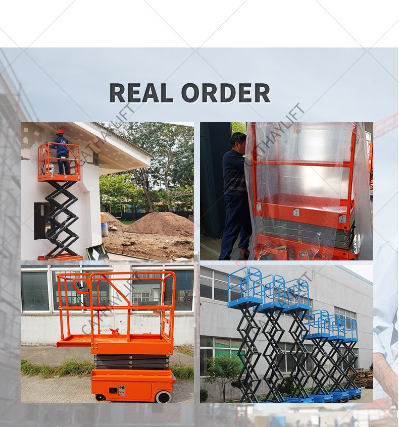 mini scissor lift manually-Shandong Cathay Machinery Co., Ltd  (2)