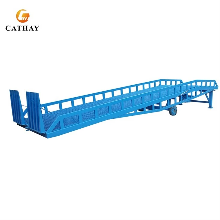 Movable Dock Ramp Forklift