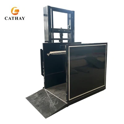 Vidinis mažas hidraulinis namų liftas